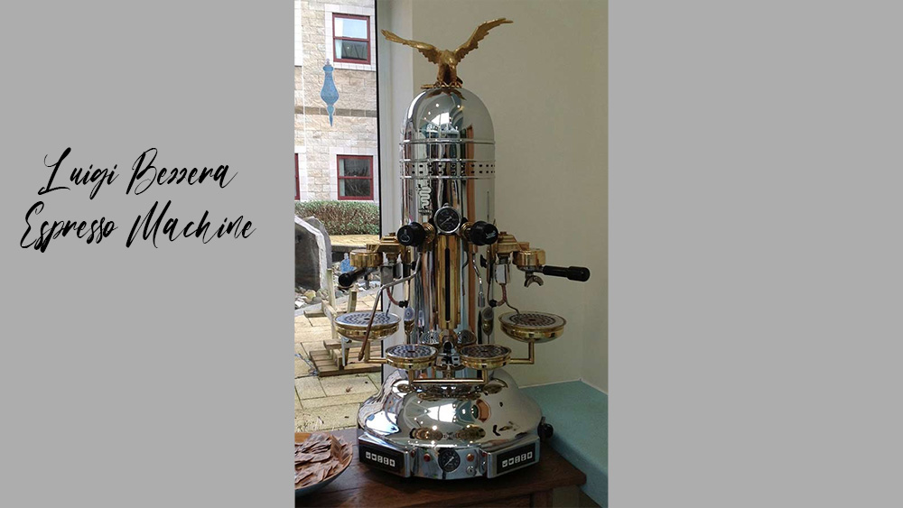 The invention of the first coffee machine espresso  Luigi Bezzera